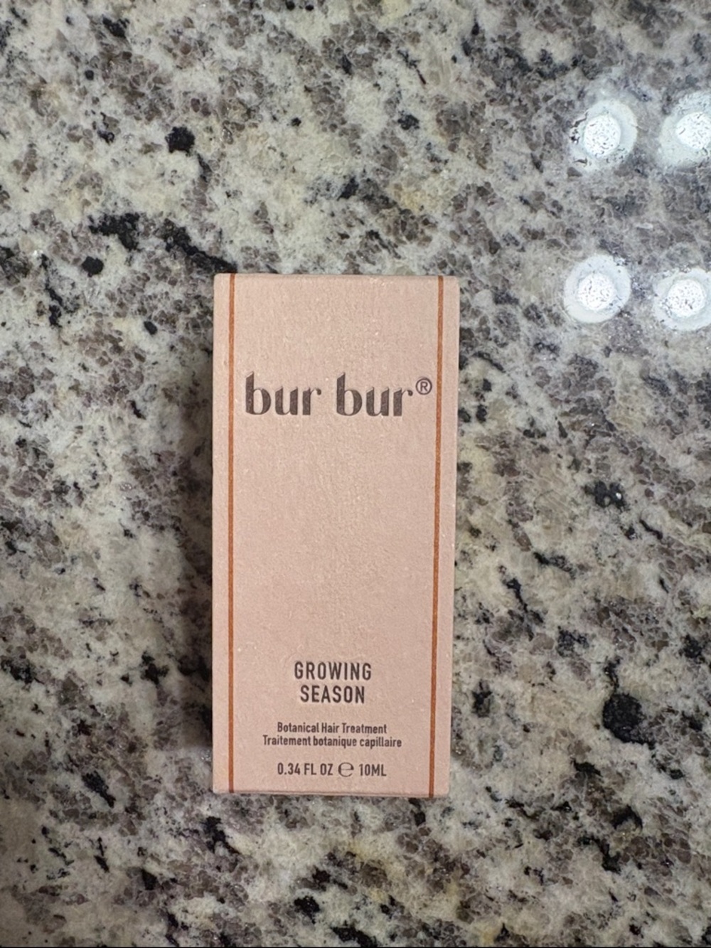 NIB bur bur Growing Season Botanical Hair Treatment